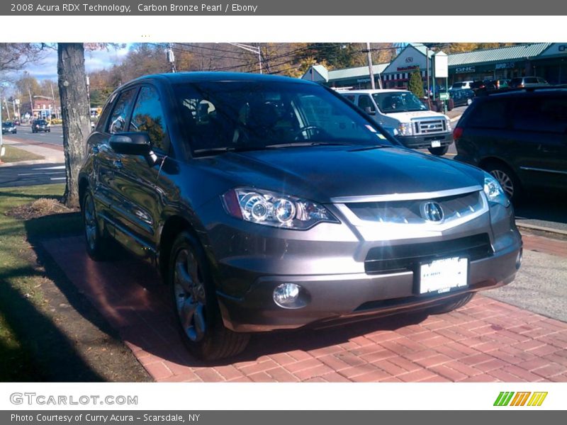 Carbon Bronze Pearl / Ebony 2008 Acura RDX Technology
