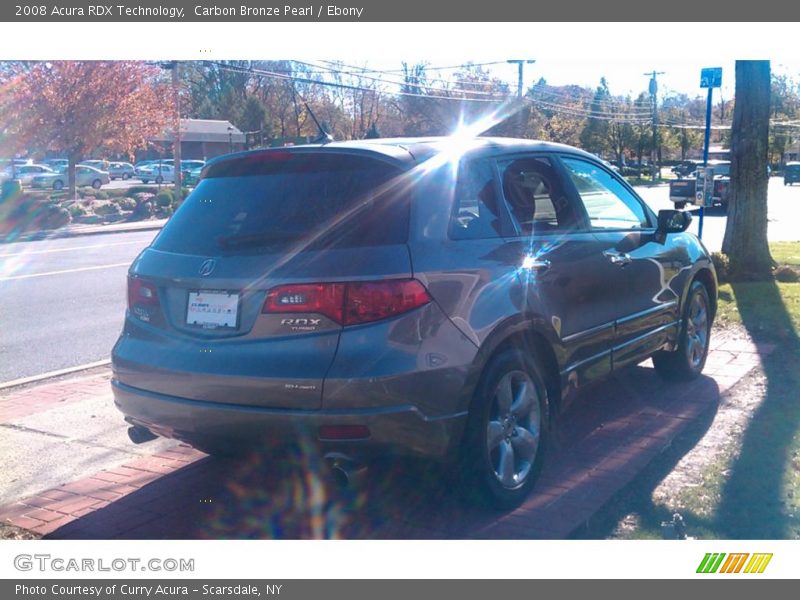 Carbon Bronze Pearl / Ebony 2008 Acura RDX Technology