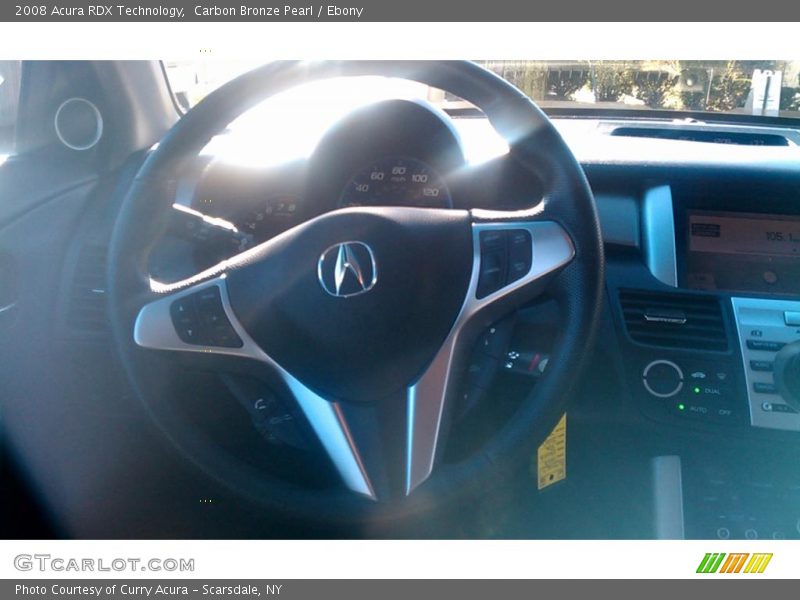 Carbon Bronze Pearl / Ebony 2008 Acura RDX Technology