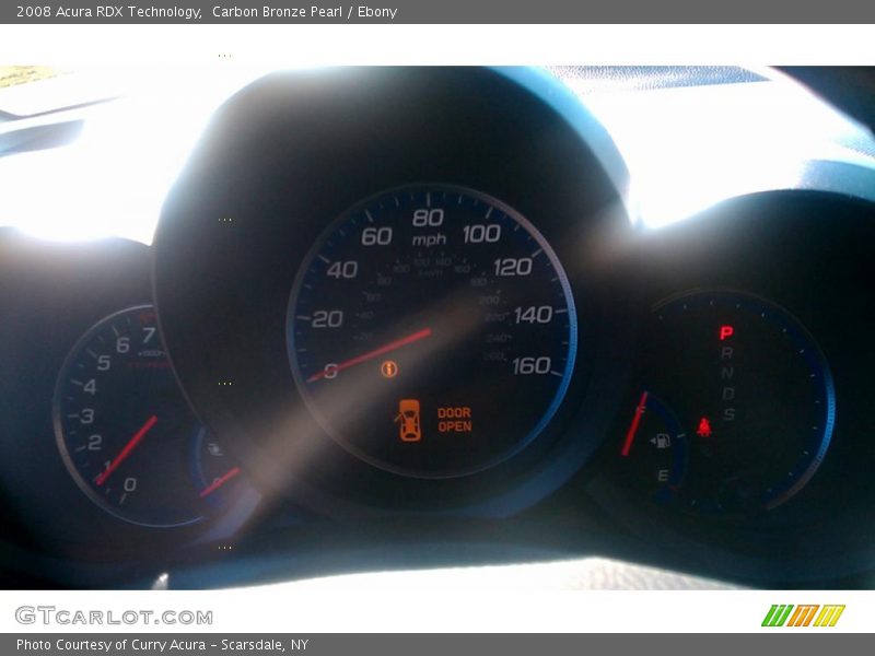 Carbon Bronze Pearl / Ebony 2008 Acura RDX Technology