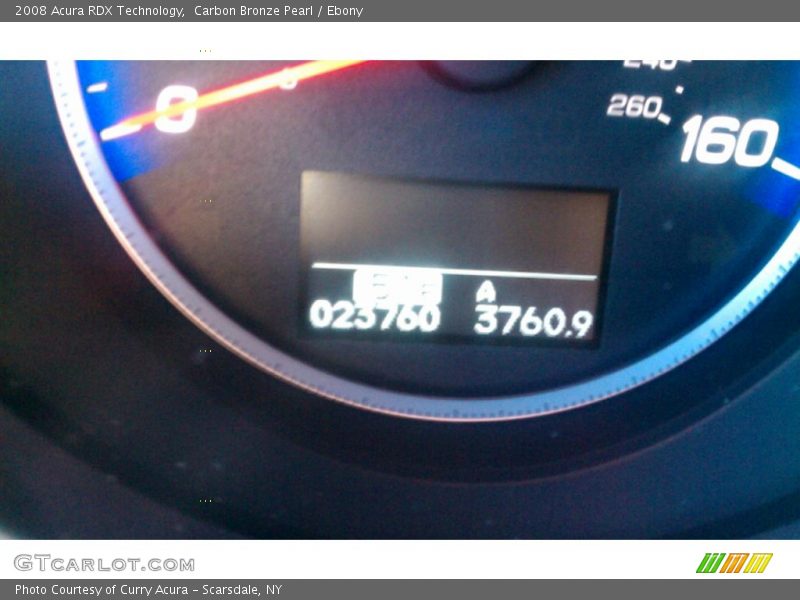 Carbon Bronze Pearl / Ebony 2008 Acura RDX Technology