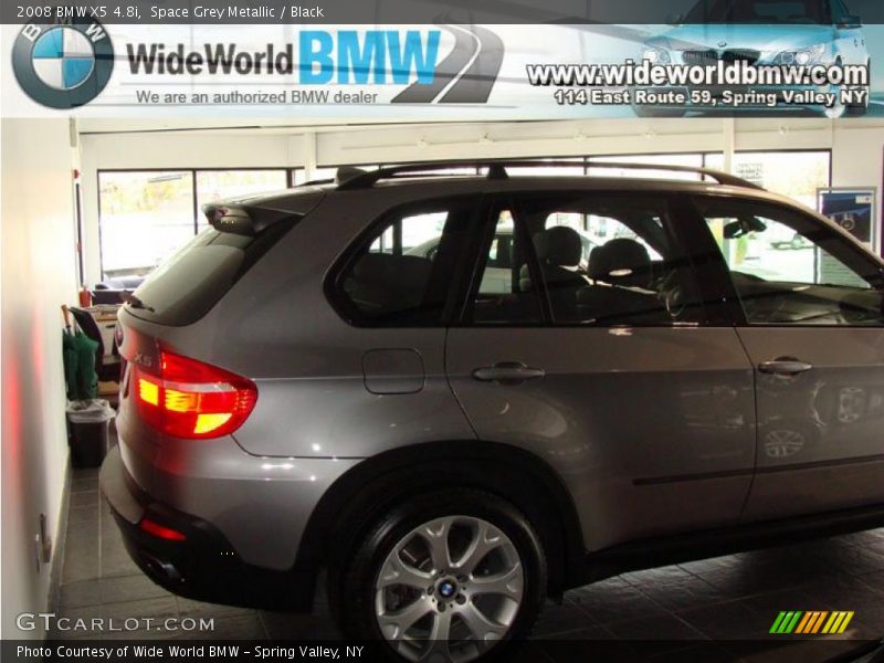 Space Grey Metallic / Black 2008 BMW X5 4.8i