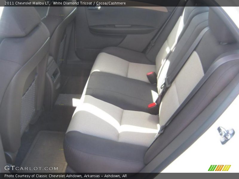 White Diamond Tricoat / Cocoa/Cashmere 2011 Chevrolet Malibu LT