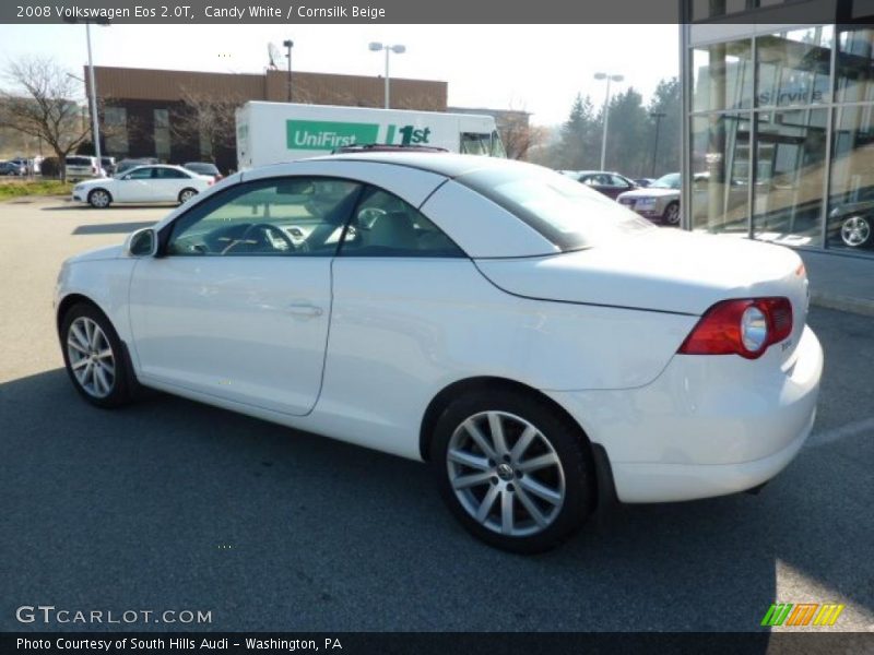 Candy White / Cornsilk Beige 2008 Volkswagen Eos 2.0T