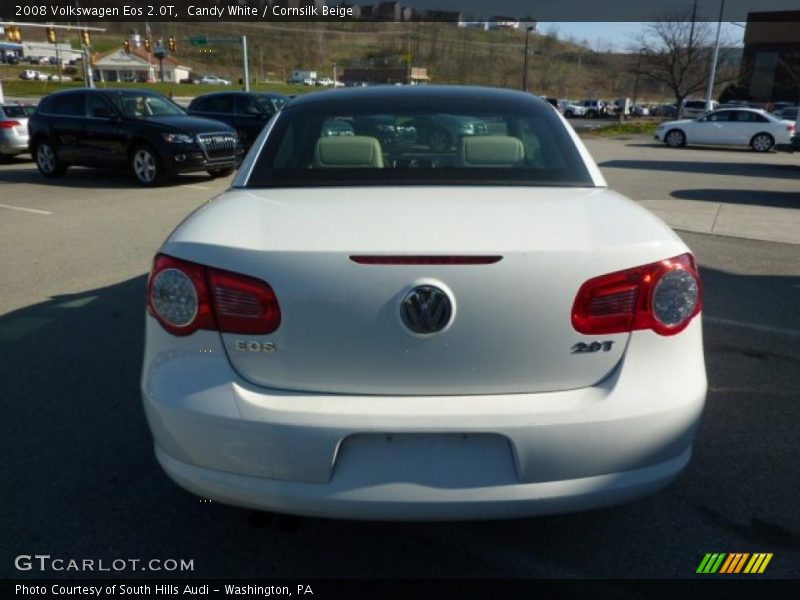 Candy White / Cornsilk Beige 2008 Volkswagen Eos 2.0T