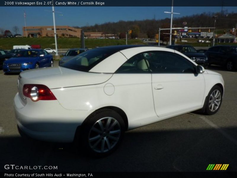 Candy White / Cornsilk Beige 2008 Volkswagen Eos 2.0T