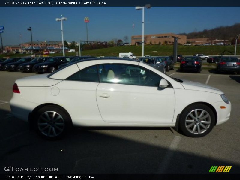 Candy White / Cornsilk Beige 2008 Volkswagen Eos 2.0T
