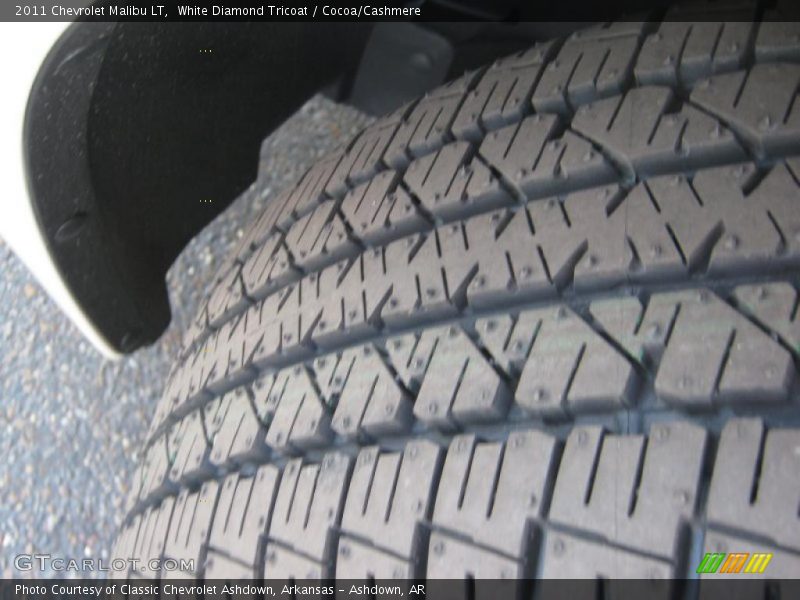 White Diamond Tricoat / Cocoa/Cashmere 2011 Chevrolet Malibu LT