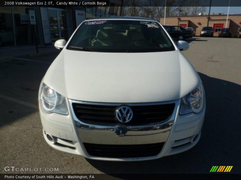 Candy White / Cornsilk Beige 2008 Volkswagen Eos 2.0T