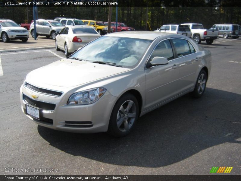 Gold Mist Metallic / Cocoa/Cashmere 2011 Chevrolet Malibu LT