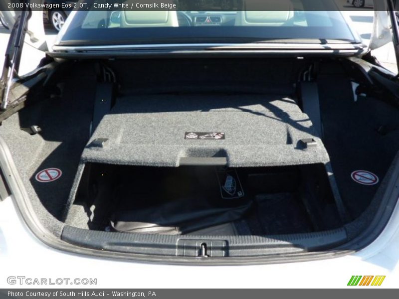 Candy White / Cornsilk Beige 2008 Volkswagen Eos 2.0T