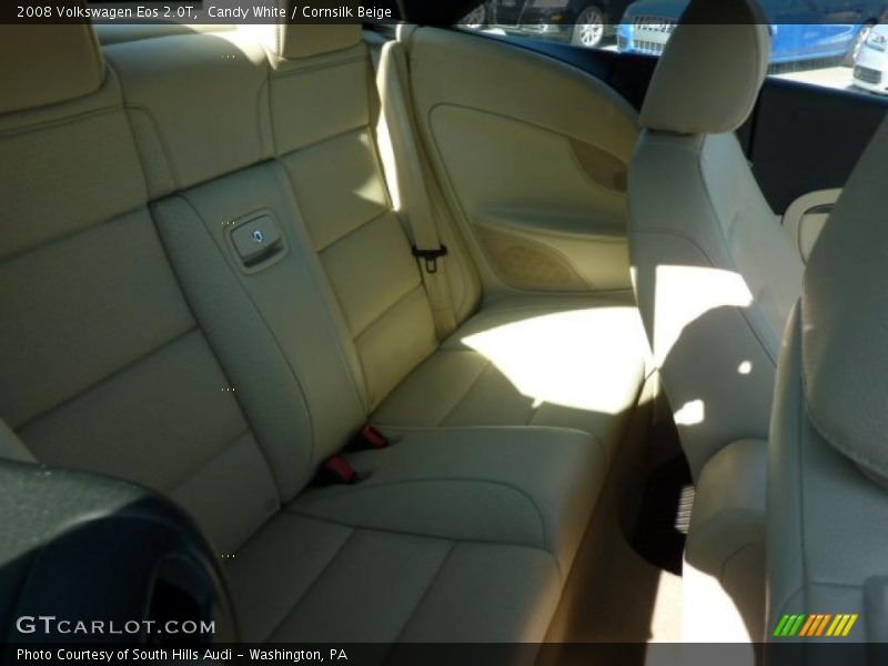 Candy White / Cornsilk Beige 2008 Volkswagen Eos 2.0T