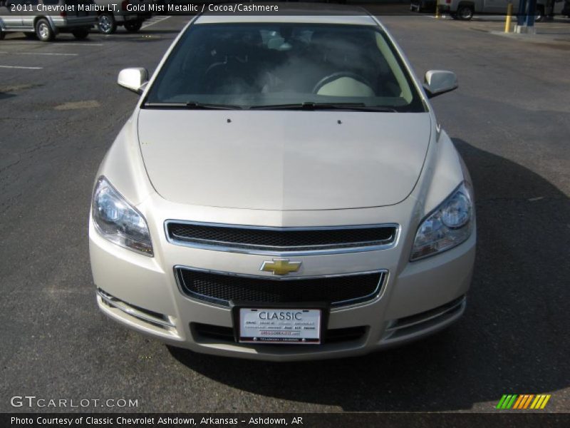 Gold Mist Metallic / Cocoa/Cashmere 2011 Chevrolet Malibu LT