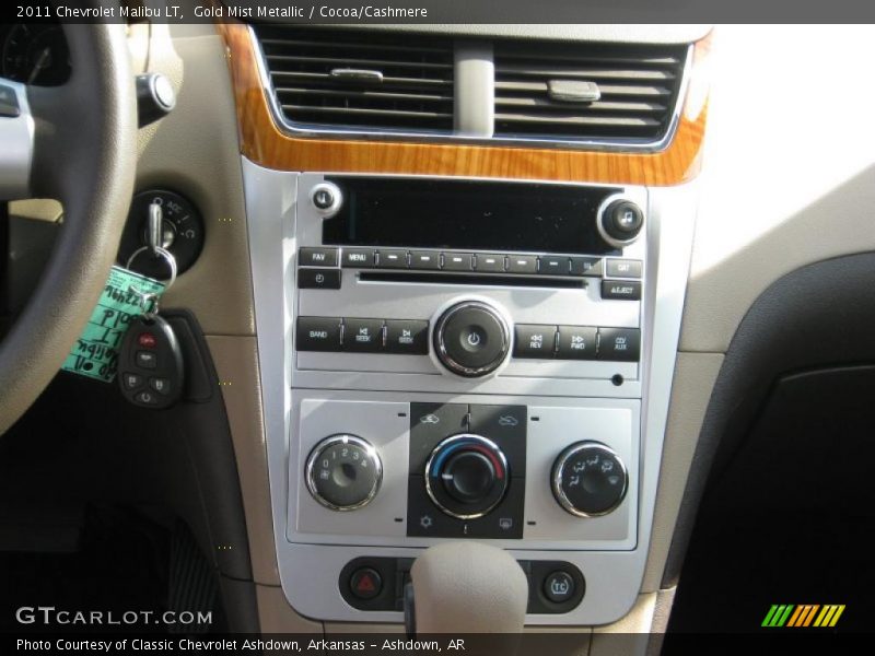 Gold Mist Metallic / Cocoa/Cashmere 2011 Chevrolet Malibu LT