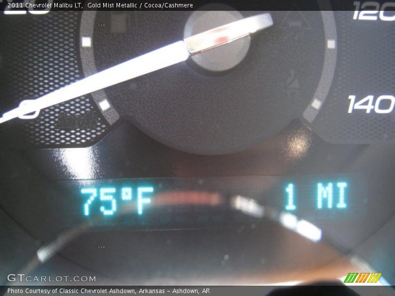 Gold Mist Metallic / Cocoa/Cashmere 2011 Chevrolet Malibu LT