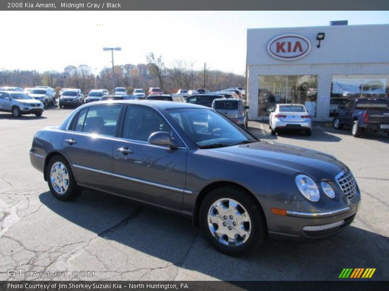 Midnight Gray / Black 2008 Kia Amanti