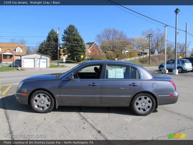 Midnight Gray / Black 2008 Kia Amanti