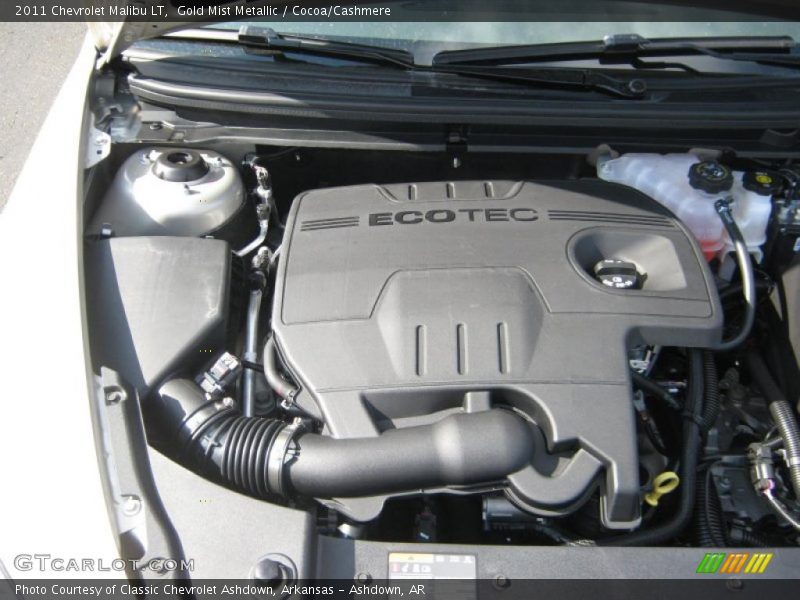 Gold Mist Metallic / Cocoa/Cashmere 2011 Chevrolet Malibu LT