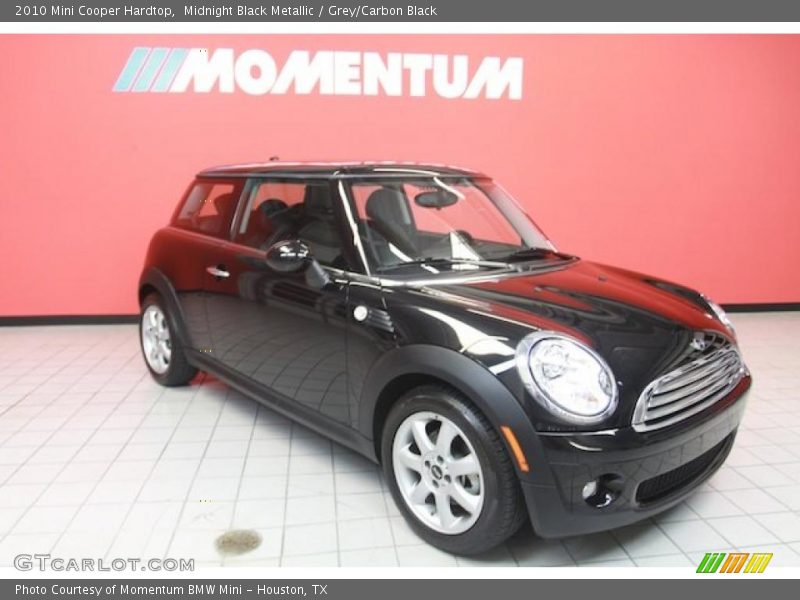 Midnight Black Metallic / Grey/Carbon Black 2010 Mini Cooper Hardtop