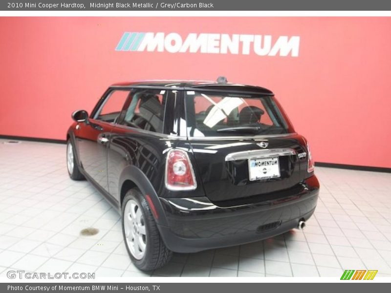 Midnight Black Metallic / Grey/Carbon Black 2010 Mini Cooper Hardtop