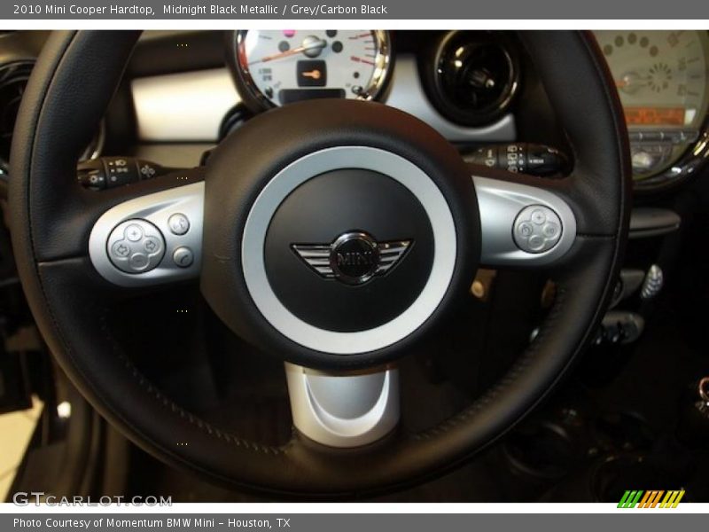 Midnight Black Metallic / Grey/Carbon Black 2010 Mini Cooper Hardtop
