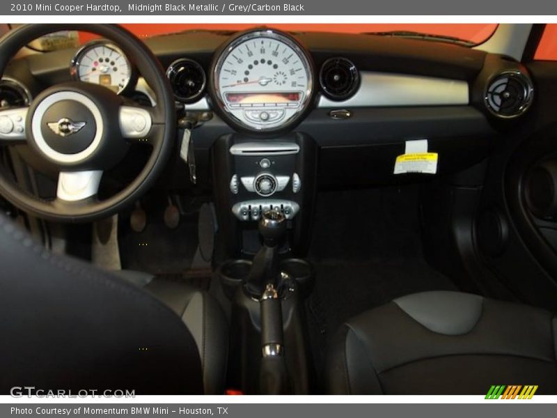 Midnight Black Metallic / Grey/Carbon Black 2010 Mini Cooper Hardtop