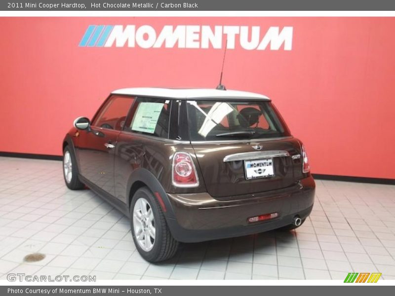 Hot Chocolate Metallic / Carbon Black 2011 Mini Cooper Hardtop