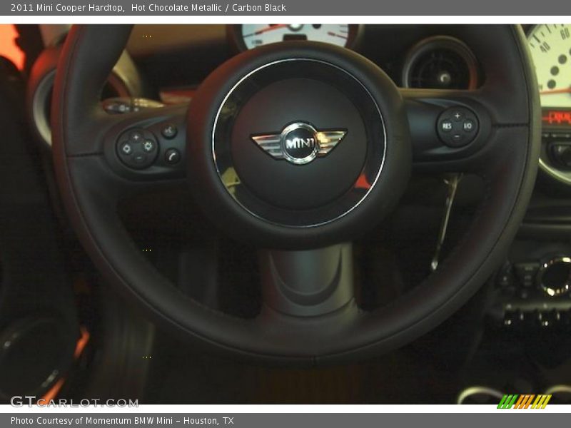 Hot Chocolate Metallic / Carbon Black 2011 Mini Cooper Hardtop