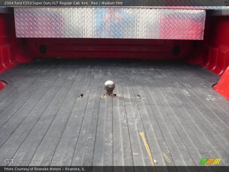 Red / Medium Flint 2004 Ford F350 Super Duty XLT Regular Cab 4x4