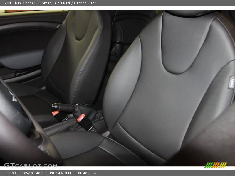  2011 Cooper Clubman Carbon Black Interior