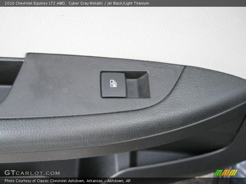 Cyber Gray Metallic / Jet Black/Light Titanium 2010 Chevrolet Equinox LTZ AWD