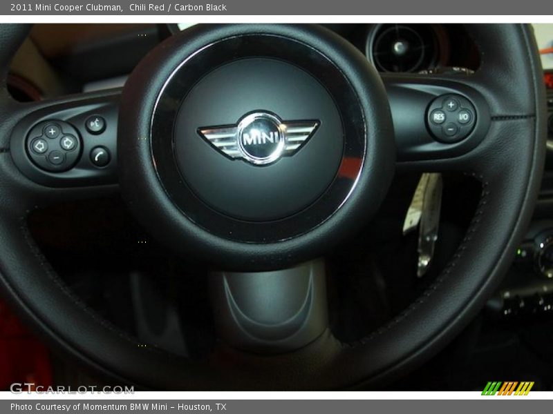 Chili Red / Carbon Black 2011 Mini Cooper Clubman