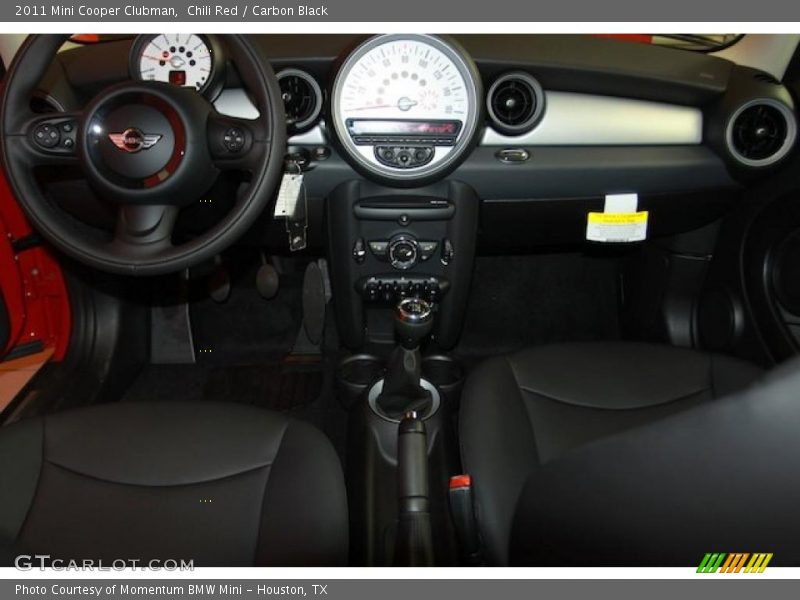 Chili Red / Carbon Black 2011 Mini Cooper Clubman