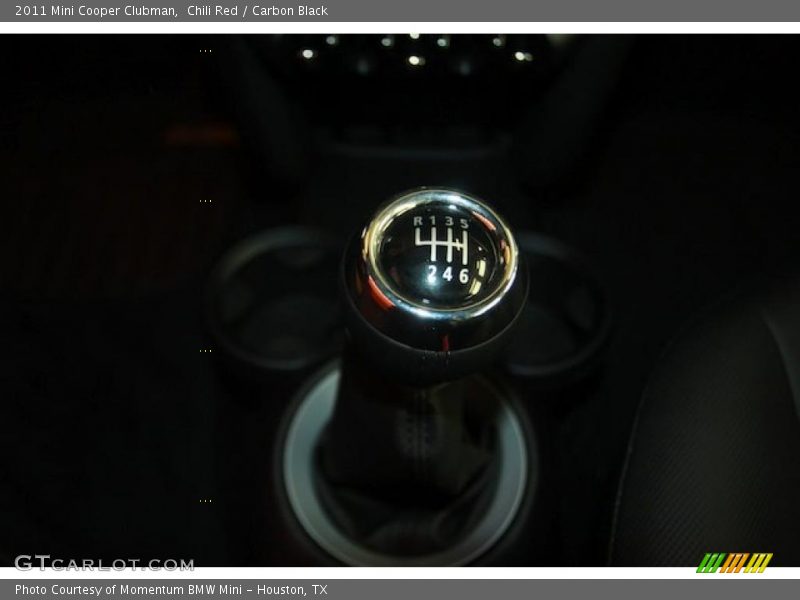 Chili Red / Carbon Black 2011 Mini Cooper Clubman