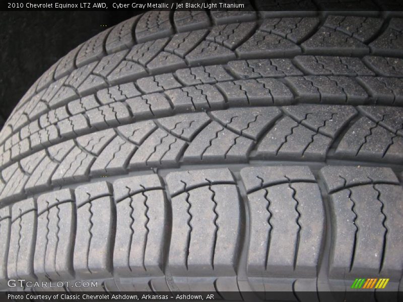 Cyber Gray Metallic / Jet Black/Light Titanium 2010 Chevrolet Equinox LTZ AWD