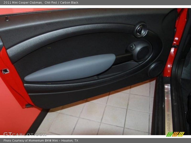 Chili Red / Carbon Black 2011 Mini Cooper Clubman