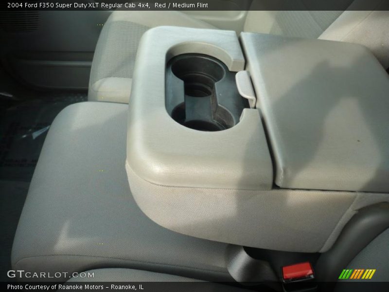 Red / Medium Flint 2004 Ford F350 Super Duty XLT Regular Cab 4x4