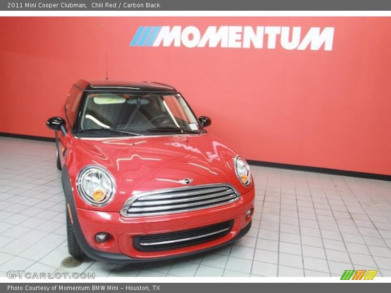 Chili Red / Carbon Black 2011 Mini Cooper Clubman