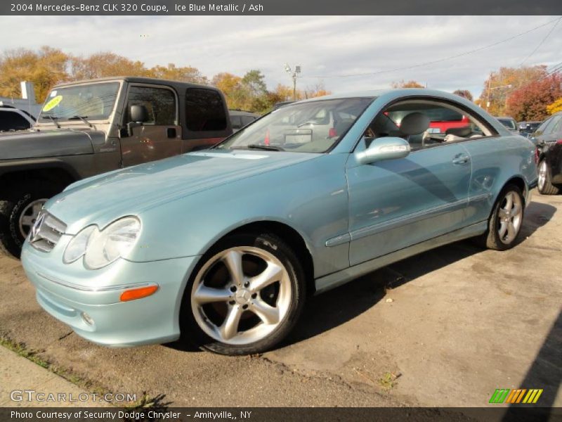  2004 CLK 320 Coupe Ice Blue Metallic