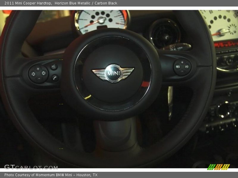 Horizon Blue Metallic / Carbon Black 2011 Mini Cooper Hardtop