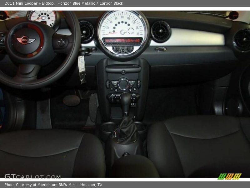 Horizon Blue Metallic / Carbon Black 2011 Mini Cooper Hardtop