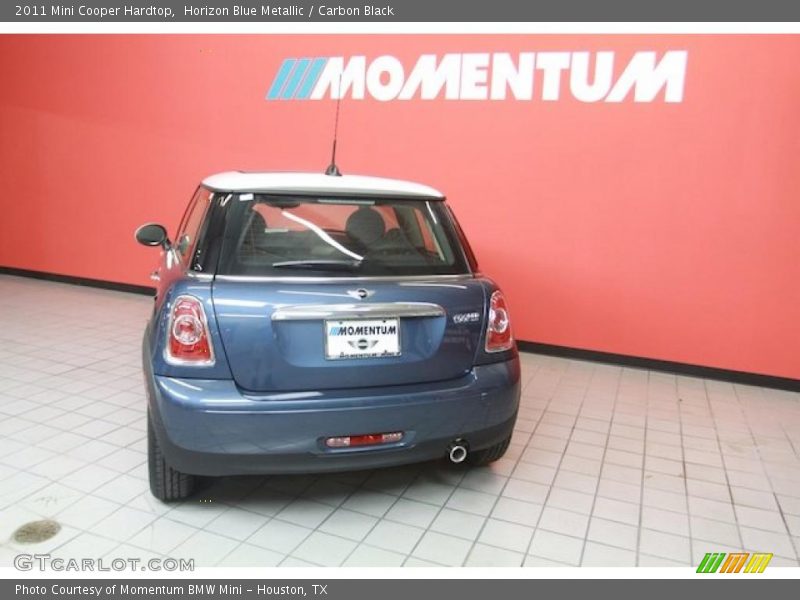 Horizon Blue Metallic / Carbon Black 2011 Mini Cooper Hardtop
