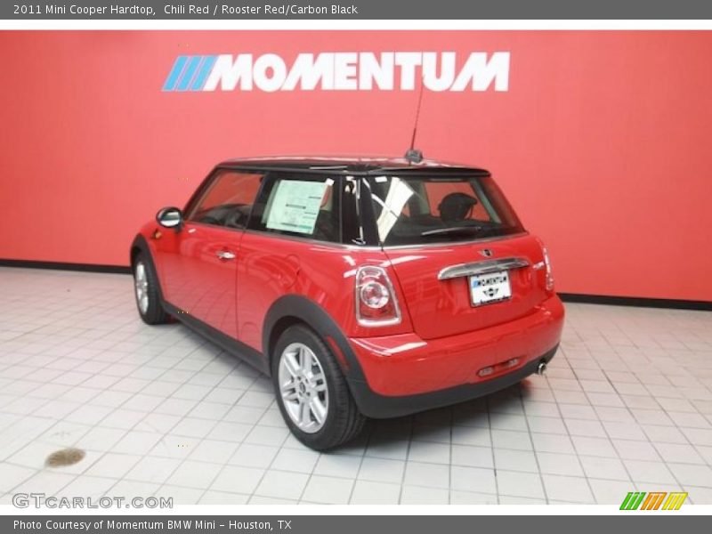 Chili Red / Rooster Red/Carbon Black 2011 Mini Cooper Hardtop