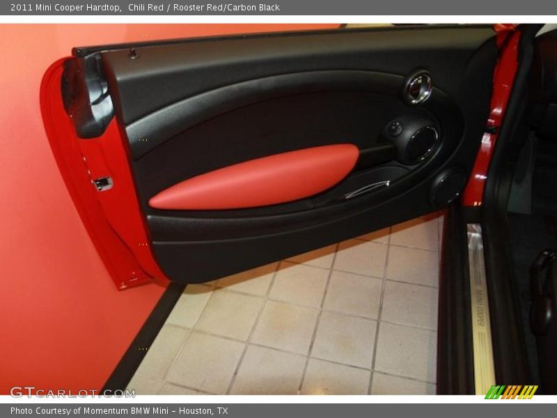 Chili Red / Rooster Red/Carbon Black 2011 Mini Cooper Hardtop