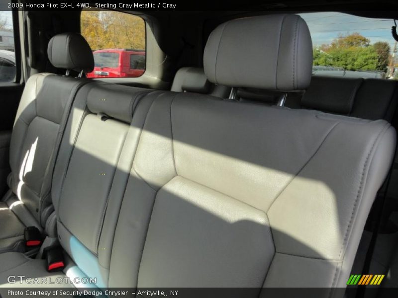 Sterling Gray Metallic / Gray 2009 Honda Pilot EX-L 4WD