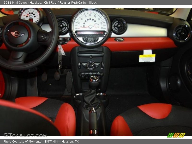 Chili Red / Rooster Red/Carbon Black 2011 Mini Cooper Hardtop