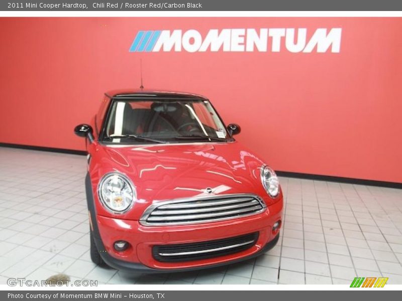 Chili Red / Rooster Red/Carbon Black 2011 Mini Cooper Hardtop