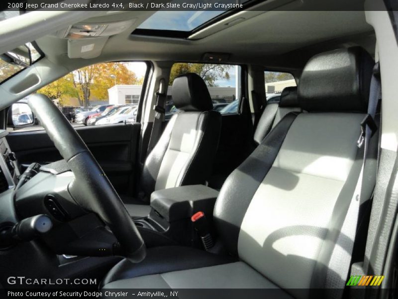  2008 Grand Cherokee Laredo 4x4 Dark Slate Gray/Light Graystone Interior