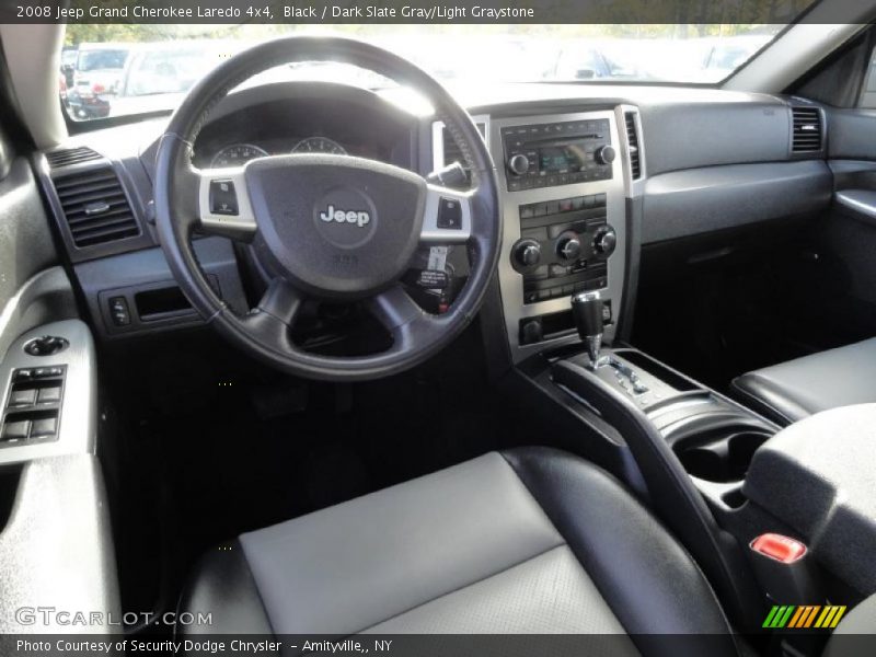 Dark Slate Gray/Light Graystone Interior - 2008 Grand Cherokee Laredo 4x4 