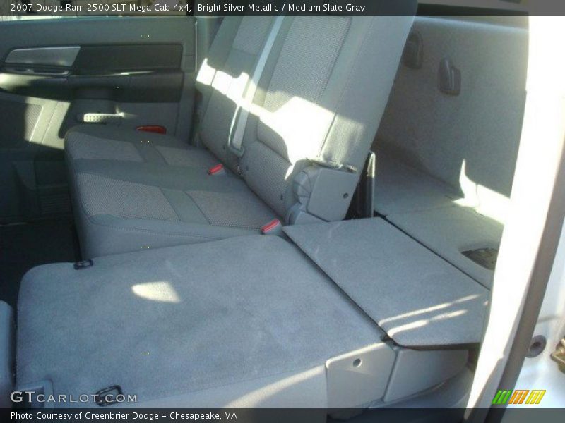 Bright Silver Metallic / Medium Slate Gray 2007 Dodge Ram 2500 SLT Mega Cab 4x4